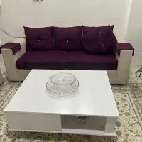 مبل۷نفره بدنه پایه ها سالم و بدون پارگی و شکستگی|مبلمان خانگی و میز عسلی|مشهد, ارمغان|دیوار