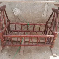 گهواره کودک چوبی
