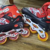 اسکیت چهار چرخ به همراه تمامی لوازم نیاز