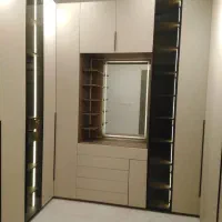 کمد دیواری هایگلاس و مات و نئوکلاسیک|جاکفشی، کمد، دراور|قم, سالاریه|دیوار