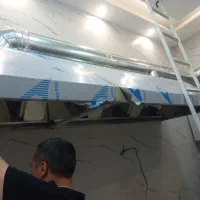 کانال کشی هود استیل  صنعتی گالوانیزه