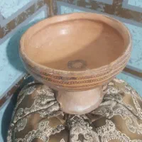 بدلیجات سفالی. آفتابه تاس|بدلیجات|مراغه, |دیوار