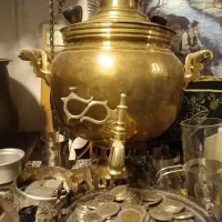 سماور قدیمیزغالی