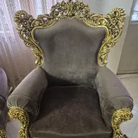 مبل ۹ نفره سلطنتی|مبلمان خانگی و میز عسلی|دلیجان, |دیوار