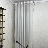 ۵عدد پرده دوخته شده آماده با میل پرده ها (ارزان)|پرده، رانر، رومیزی|فومن, |دیوار