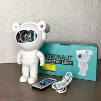 چراغ خواب کهکشانی طرح فضانورد اسپیکر دار