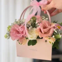 فلاوربگ گل طبیعی