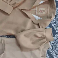 ست کت سارافون مجلسی مزونی کاملا نو|لباس|تهران, شمشیری|دیوار