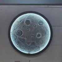 تابلو ماه|تابلو، نقاشی، عکس|شاهین‌شهر, شهرک گلدیس|دیوار