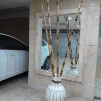 چوب بامبو همراه گلدان|صنایع دستی و سایر لوازم تزئینی|تهران, شهرک فردوس (حسینی)|دیوار