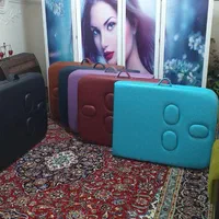 تخت ماساژ پرتابل۸ پایه چمدانی مستحکم تحمل ۱تن|آرایشی، بهداشتی، درمانی|مشهد, طرق|دیوار