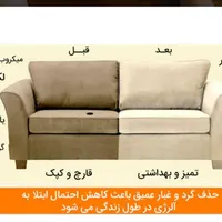 شرکت بزرگ نظافتی مبل شویی پرنیان ثبت ۲۴۰۵۷ با بیمه|خدمات نظافت|مشهد, احمدآباد|دیوار