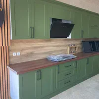 نئوکلاسیک کابینت سبز سوپرمات پک۴متری|مصالح و تجهیزات ساختمان|فردیس, فردیس|دیوار