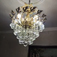 لوستر بزرگ و سالم|لوستر و چراغ آویز|کرمانشاه, |دیوار