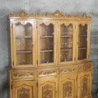 بوفه تمام چوب منبت کاری شده