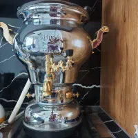 سماور گازی شیوا دسته برنجی