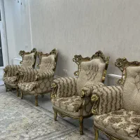 مبلمان کلاسیک 9نفره سلطنتی استیل درجه 1 بامیز اصلی