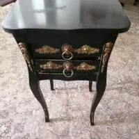 میز تلفنی چوبی