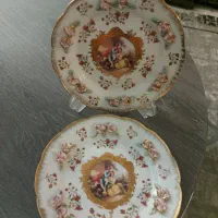 بشقاب دکوری لمونژ گل برجسته