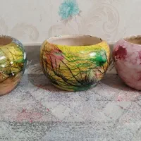 گلدان سفالی