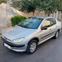 پژو 206 v20  مدل1390 بدون رنگ کارمندی