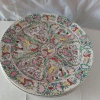 بشقاب ۲۵ سانتی  گل مرغی اصل