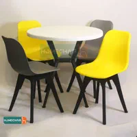 میز و صندلی polymer ضدآب مناسب کافه و باغ