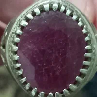 یاقوت طبیعی وزن۳۱گرم|کلکسیون اشیاء عتیقه|ملارد, |دیوار