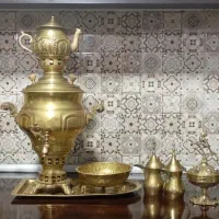 سرویس برنجی|کلکسیون اشیاء عتیقه|همدان, |دیوار