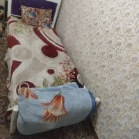 تخت خواب یک نفره با تشک