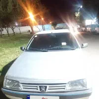 پژو 405 نقره ای