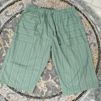 شلوارک وزیر شلواری نخی