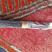 چاقوی دست ساز استاد حسین قدیمی بکر و نو شاخ