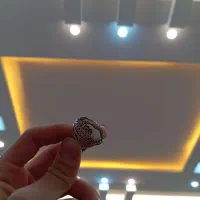 انگشتر نقره سنگ شجر|جواهرات|سقز, |دیوار