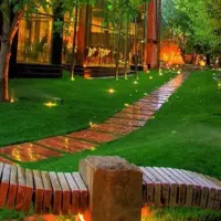 کار در باغ رستوران