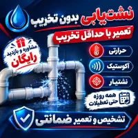 نشت‌یابی و تعمیر%100ضمانتی،نشتیاب تصویری ،لوله کشی