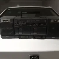 دستگاه ظبط سونی دو کاسته|پخشکننده همراه|همدان, |دیوار