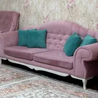 مبل ۷ نفره و میز ناهار خوری در حد نو