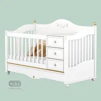 سرویس تخت خواب نوزادنوجوان دوقلوساحل چوب|تخت و سرویس خواب|تهران, سازمان آب|دیوار