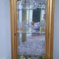 ویترین تمام چوب طلایی