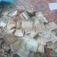 تعداد زیادی اسکناس قدیمی کار کرده|کلکسیون سکه، تمبر، اسکناس|مشهد, هفت تیر (حافظ)|دیوار