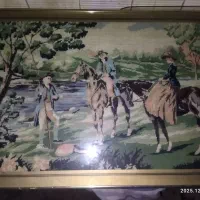 تابلو کوپلن دست بافت منظره