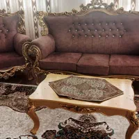 مبل سلطنتی ۹نفره|مبلمان خانگی و میز عسلی|محلات, |دیوار