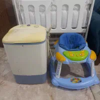 مینی واش.  تخت کنار مادر .روروئک|اسباب و اثاث بچه|فاضل آباد, |دیوار