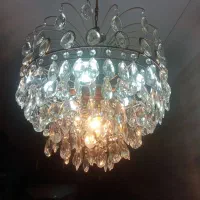 لوستر چهل چراغ تمام برنز