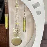 ساعت ایستاده کنارسالنی