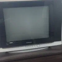 تلویزیون به همراه میز واسه فروش در الموت|تلویزیون و پروژکتور|محمدیه-قزوین, |دیوار