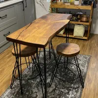 نهارخوری چوبی روستیک