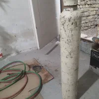 کپسول هوا با نازل انگلیسی 10متر شیلنگ دوبل کامل|پزشکی|اشتهارد, |دیوار