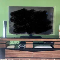 میز LCD و لوستر سقفی